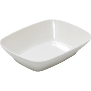 Melamin 6 Parça Kırılmaz 17 cm Köşeli Kayık Tabak 503