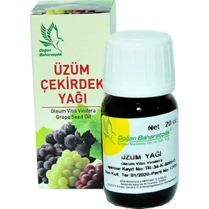 Doğan Baharat Üzüm Çekirdeği Yağı 20 Cc