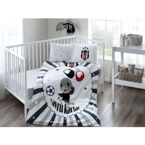 Lisanslı Beşiktaş Balloon Bebek Nevresim Takımı