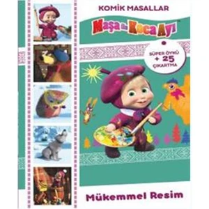 Maşa Komik Masallar Mükemmel Resim