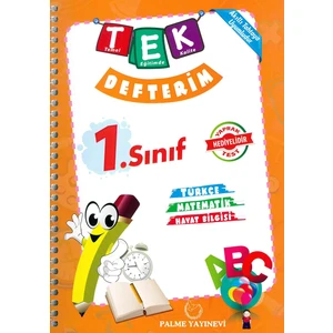 Palme Yayıncılık 1. Sınıf Akıllı Tek Defterim - Tek Yaprak Test