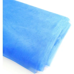 Byozras Kristal Tül - En 3 Metre - Soft ve Canlı Renklerde - Saks Mavi