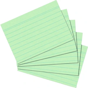 Herlitz Kartoteks A5 100'lü Çizgili Yeşil 1150556