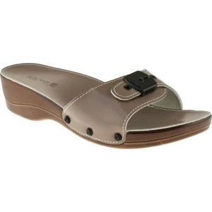 1021 Minelli Topuklu  Vizon Kadın Terlik