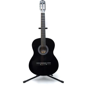 Klasik Gitar SİYAH 39,5 İNÇ 4/4 Tam Boy KILIF+PENA HEDİYE
