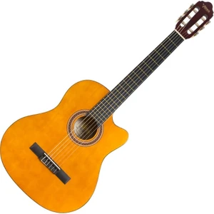 VC104TC Naturel Cutaway Klasik Gitar 4/4 (Sap Çelik+Kılıf)