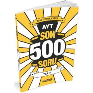 Hız Yayınları AYT Son 500 Soru Tarih