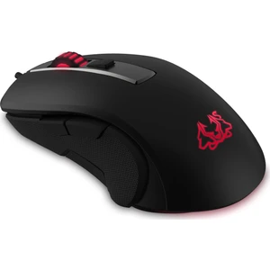 Cerberus Fortus RGB LED Aydınlatma Örgülü Kablo Oyuncu Mouse
