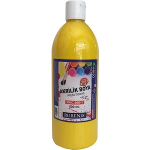 Akrilik Boya 500 ml. Sarı RAC-500-1