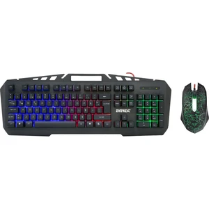 KMX-99 Gökkuşağı Zemin Aydınlatmalı Oyuncu Klavye + Mouse
