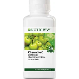 Nutrıway - Chewable C 100  (100 Kapsül)