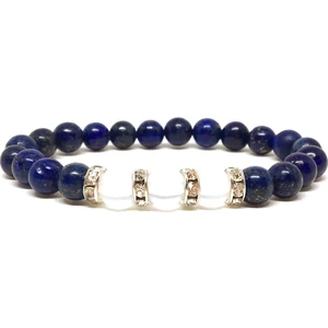 Lapis Lazuli ve Kuvars Taşlı Bileklik