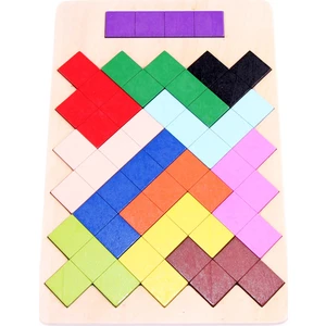 Ahşap Tetris Zeka Oyunu