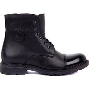 Sail Laker's Siyah Erkek Deri Bot