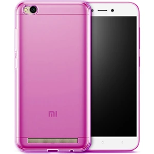 Case 4U Xiaomi Redmi 5A Kılıf Ultra İnce Silikon Pembe