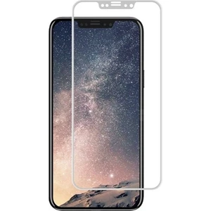 Apple iPhone X 7D 9H Cam Full Ekran Koruyucu - Beyaz