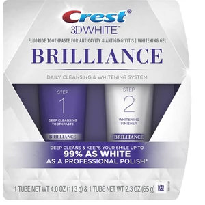 3D White Brilliance Daily Cleansing Macun & Beyazlatma Jeli