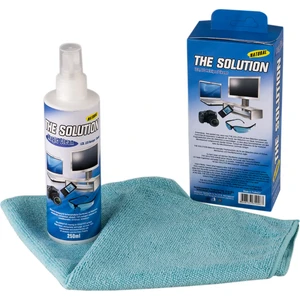 The Solution Lcd, Led, Ekran, Laptop, Tablet, Bilgisayar, Televizyon, Cep Telefonu, Gözlük, Kamera, Koruyucu Ve Parlatıcı Doğal Temizleme, Temizlik Seti – 250 ML Temizleyici