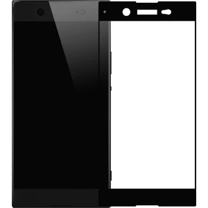 Sony Xperia XA1 Ultra Siyah Çerçeveli Tempered Cam Ekran Koruyucu
