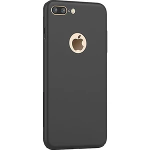 iPhone 8 Plus Premium Matte Silikon TPU Kılıf + Tempered Cam