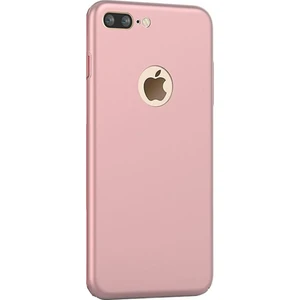 iPhone 8 Plus Premium Matte Silikon TPU Kılıf + Tempered Cam