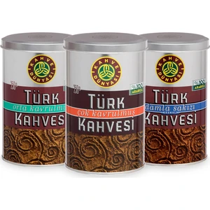Kahve Dünyası 250 gr Türk Kahvesi Deneme Paketi 3'lü