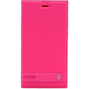 Case 4U Samsung Galaxy J2 Pro 2018 Kapaklı Kılıf Gizli Mıknatıslı Pembe