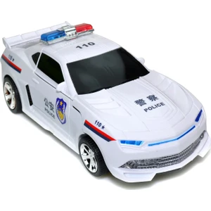 Powerhob Oyuncak Robot Polis Arabası 30 Cm