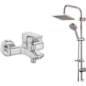 Eca Niobe Banyo Bataryası + Modamix Moskow Tepe Duş Seti
