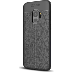 Samsung Galaxy S9 Kılıf Suni Deri Silikon