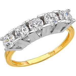 Harem Altın 14 Ayar Altın Beştaş Yüzük E346