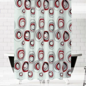 Banyo Perdesi 4954 Çift Kanat Renkli