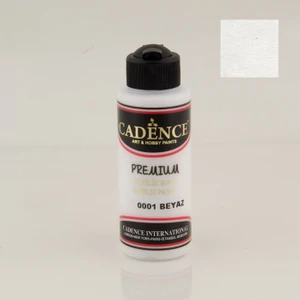 Cadence Premium Akrilik Boya 0001 - Beyaz 120 ml
