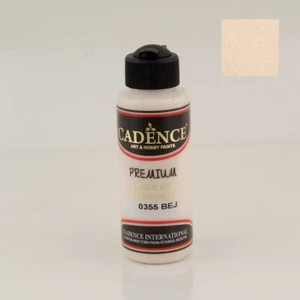 Cadence Premium Akrilik Boya 0357 - Sahra Beji 120 ml