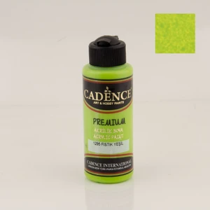 Cadence Premium Akrilik Boya 1295 - Fıstık Yeşili 120 ml