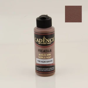 Cadence Premium Akrilik Boya 1153 - Açık Kahve 120 ml