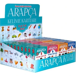 Arapça Kelime Kartları Seti (5-6-7-8. Sınıf)  - Rahşan Tek