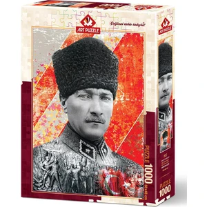 Art Puzzle 1000 Parça Puzzle : Ata'm İzindeyiz 68 x 48 4377