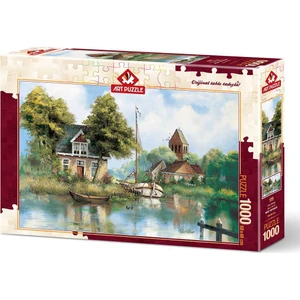 Art Puzzle Eve Dönüş 1000 Parça Unisex Çocuk Çerçeve