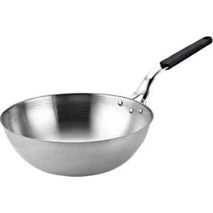 Çelik Wok Tava 28 cm – Zafer Endüstriyel Mutfak