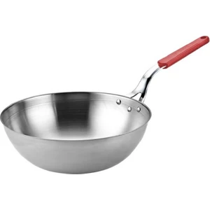 Çelik Wok Tava 26 cm – Zafer Endüstriyel Mutfak