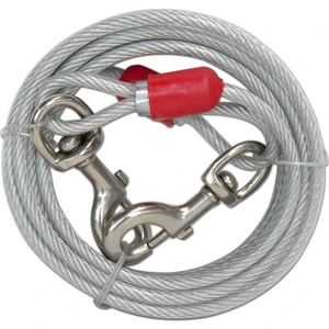Nikel Köpek Bahçe Bağlama Çelik Halat 8 Mm / 6 Metre 110 Kg