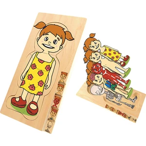 Vücudumuzun Katmanları Kız Puzzle