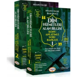 Yediiklim Yayınları DHBT Din Hizmetleri Alan Bilgisi Tüm Adaylar İçin Konu Anlatımlı Soru Bankası Seti - Ferhat Erdoğan