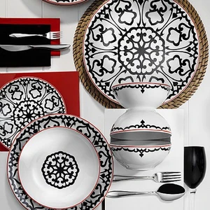 Kütahya Porselen 24 Parça 6 Kişilik Yemek Takımı 596612