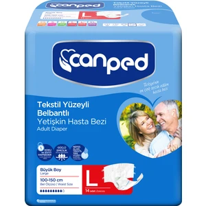 Belbantlı Hasta Bezi Eko Büyük 14'lü