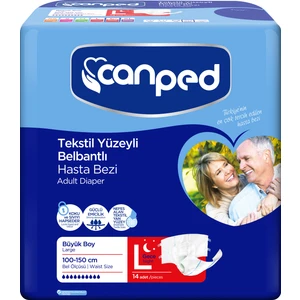 Belbantlı Hasta Bezi Gece Eko Büyük 14'lü
