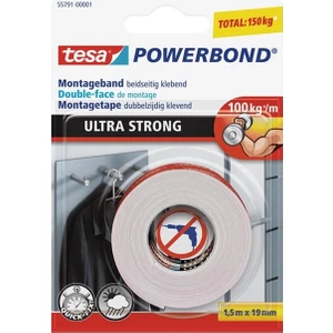 Köpük Montaj Bandı - Powerbond Ultra Güçlü    1.5m 19mm