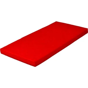 kırmızı Jimnastik Minderi 60X120X3 Cm Sert Sünger