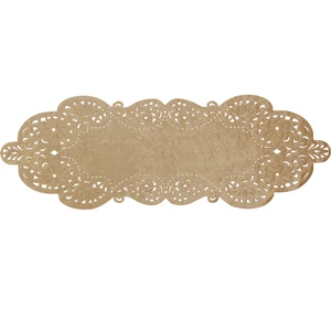 Diva home KADİFE LAZER KESİMLİ RUNNER